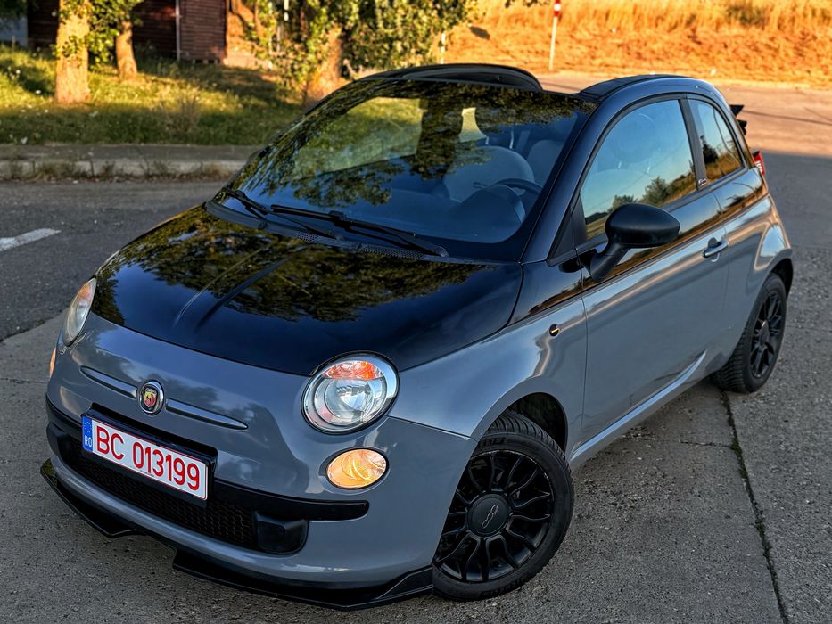 Fiat 500 Cabrio 0.9 Turbo • 99.000 KM REALI • CarPlay • Sport • 2011 •RAR Efectuat