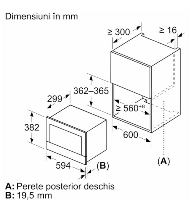 Cuptor cu microunde incorporabil Bosch BFL7221B1