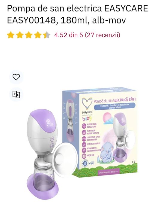 Pompa de san electrica Easy Care