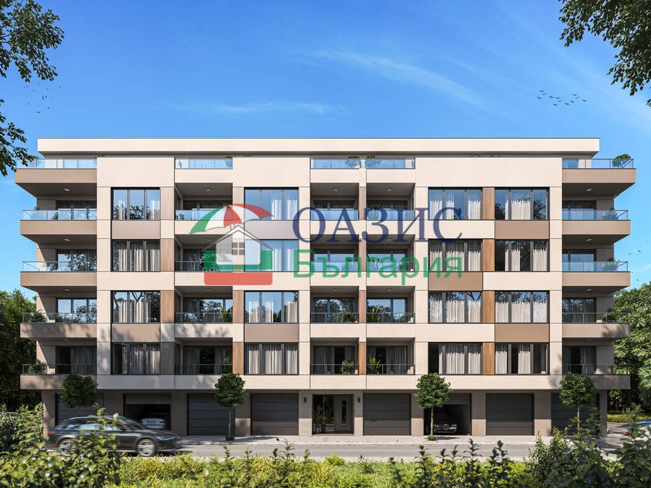Апартамент с 1 спалня "до ключ" в новия комплекс "InterHomes 4", Поморие, 62.91 кв.м,
