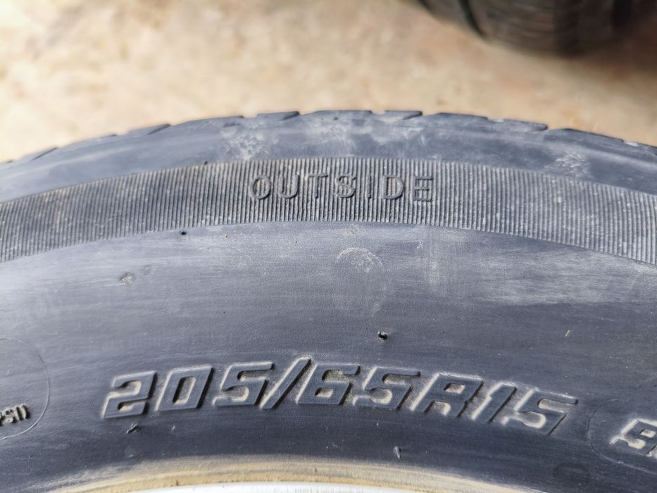 Диски 5х114.3/5х100 R15 Original + резина