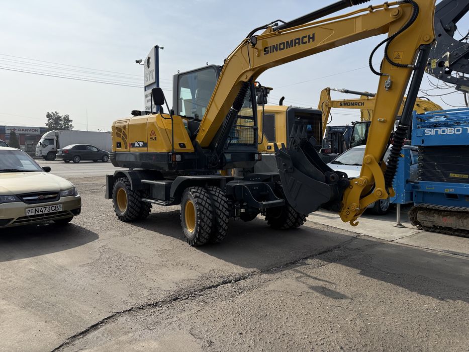 Экскаватор колёсный SINOMACH 80W