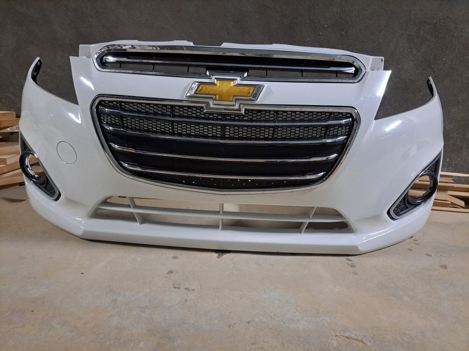 Спарк бампер  стальной ок ранг