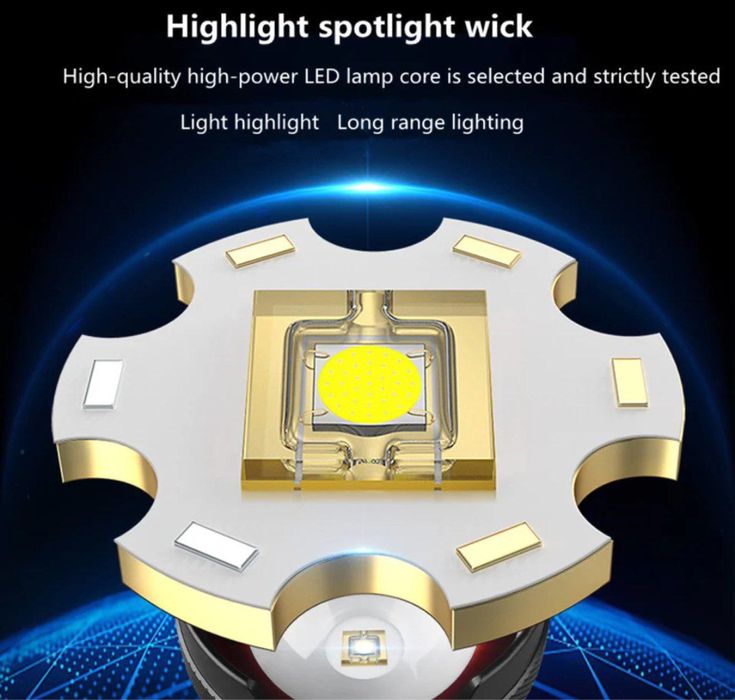 Фонарь мощный дальнобойные Оригинал!