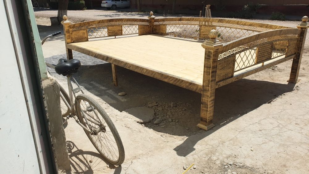 Temir karavat profeldan