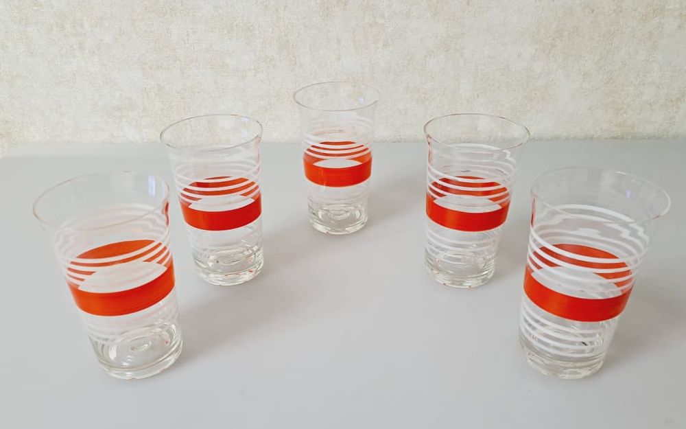 Винтажный набор, стаканы