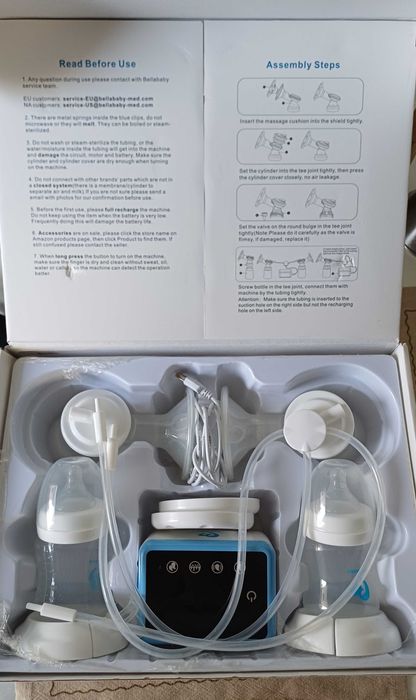 Pompa de sân electrică dublă Bellababy Duo