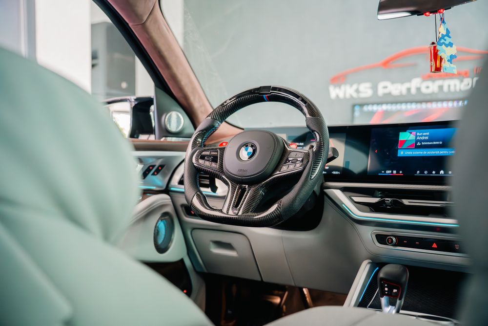 Volan BMW - Carbon - Custom - Seria G - Incalzire - Vibratii - TJA