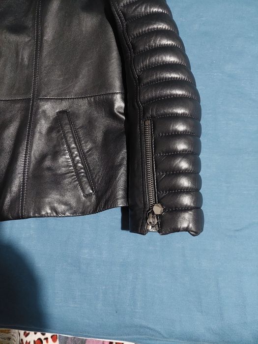 Кожено яке Philipp Plein стил Bomber