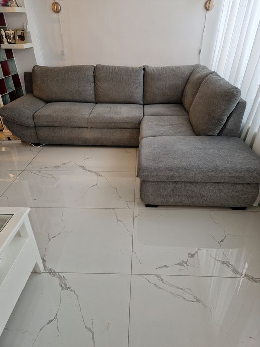Colțar extensibil cu lada depozitare