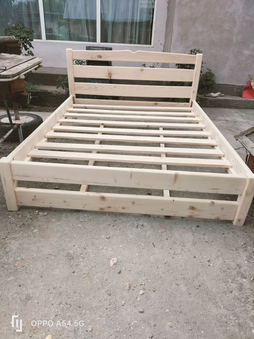 Pat din lemn - dimensiuni diferite