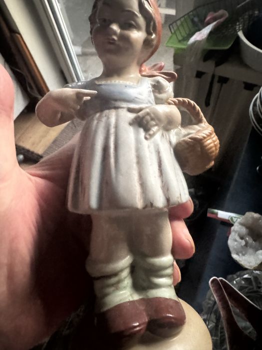 Bibelouri fata si baiat stampilate  germania