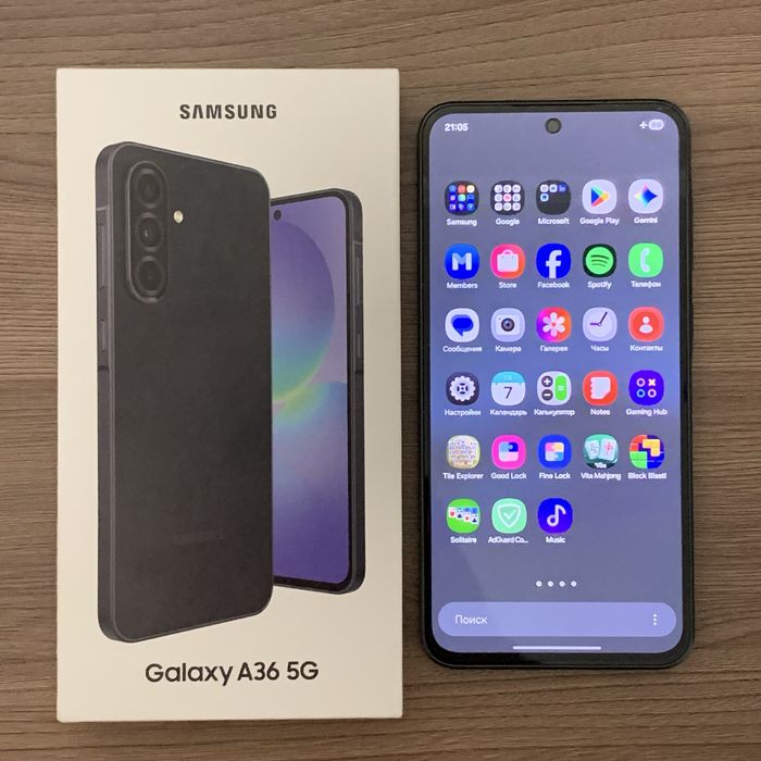 Продам Samsung a36, 256 g на гарантии
