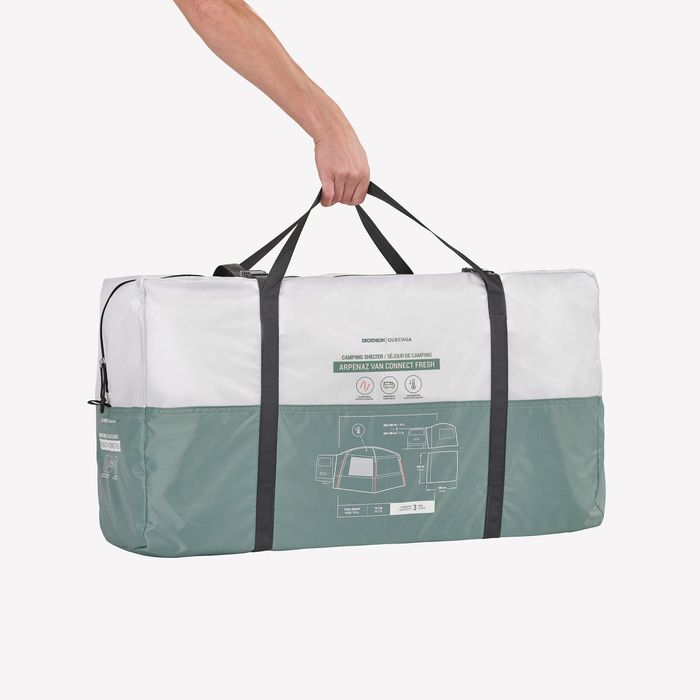 Adăpost living Auvent cu bețe pentru van - produs resigilat Decathlon