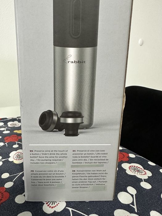 Conservator de vin Rabbit