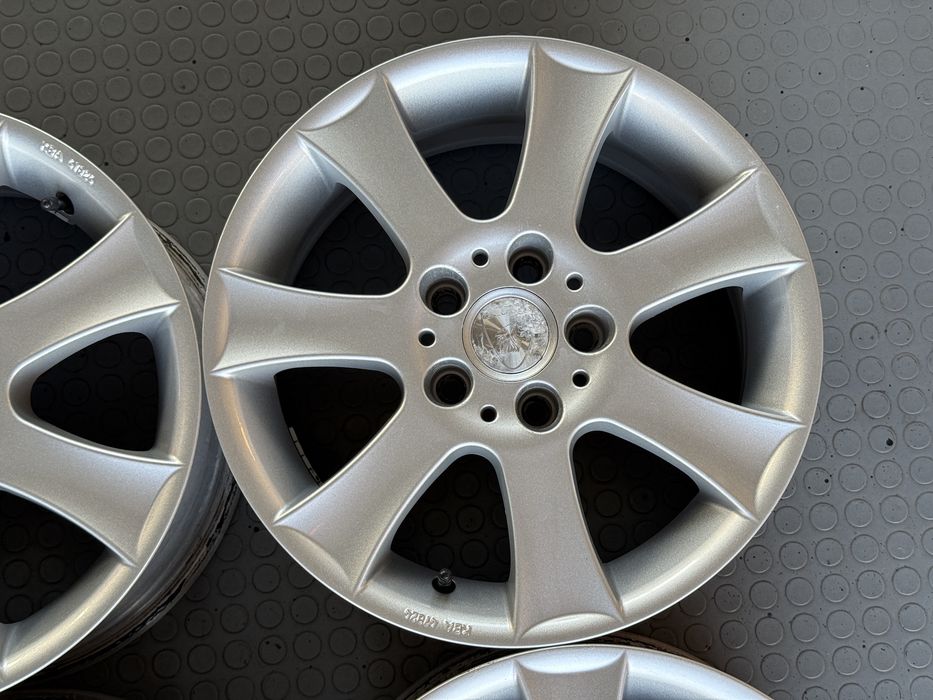 4бр. КАТО НОВИ 16” Джанти “ALUETT” 5х112 за -MERCEDES/VW/AUDI/SKODA/SEAT/VAG- 7Jx16H2, ET38
