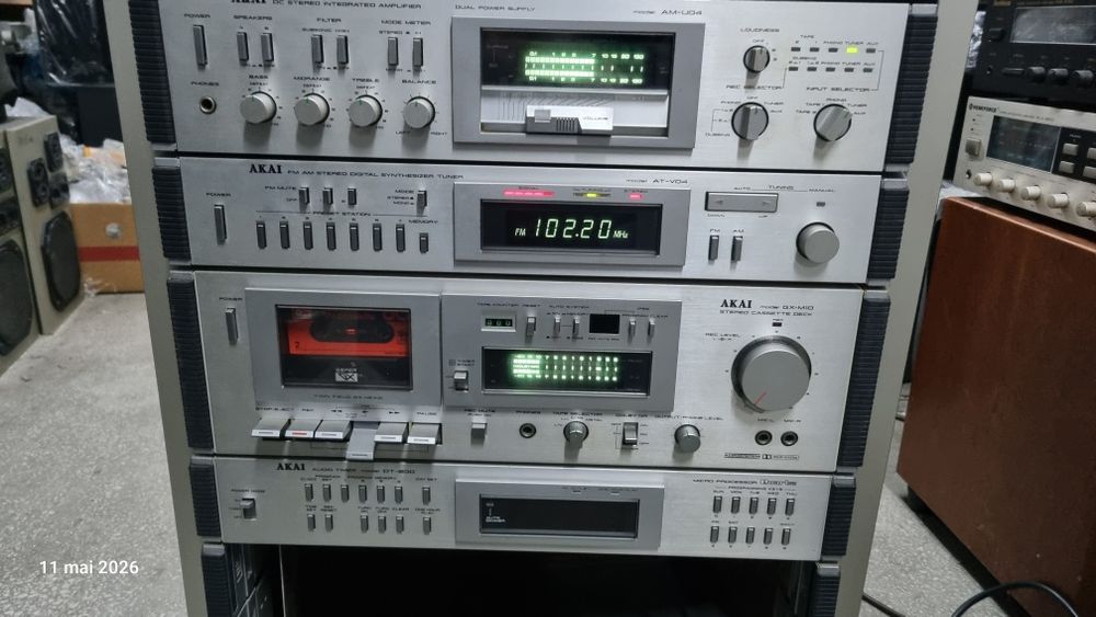Linie audio vintage Akai+boxe Akai+ rack