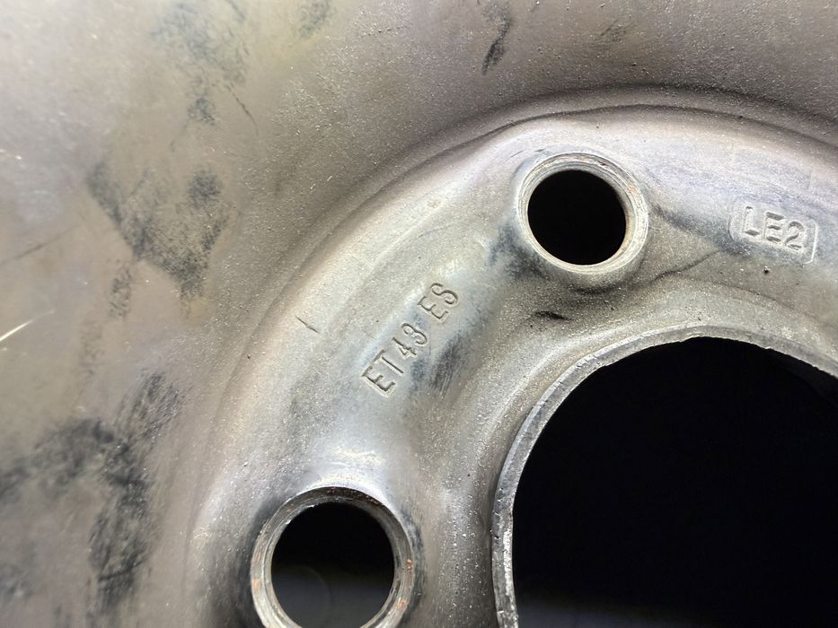 4бр. ОТЛИЧНИ 15” Железни Джанти 5х100 за -SKODA/VW/VAG- 6Jx15H2, ET43