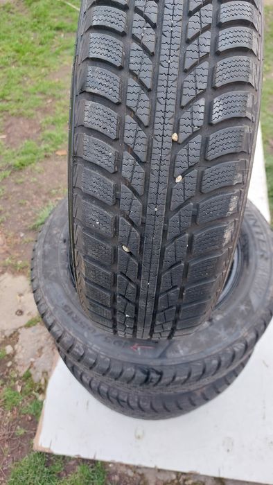 Cauciucuri iarna + jante renault dacia noi 15 / 16 si vw 5x112 audi