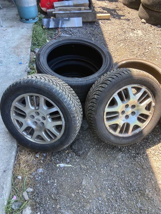 Гуми с джанти Субаро 215/55R16
