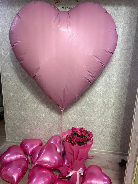 Продам гигант шар сердечко