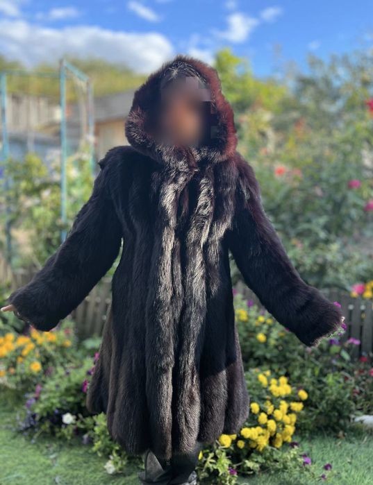 Шуба из натурального меха