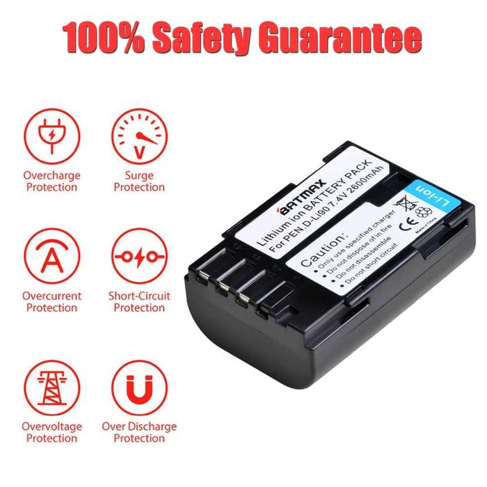 Батерия D-LI90 за Pentax