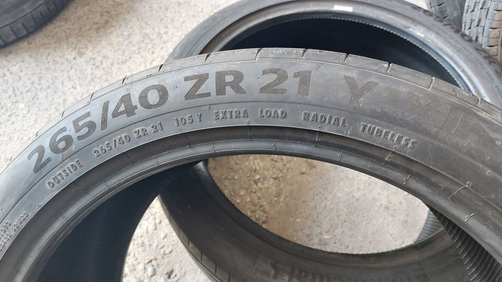 Летни гуми 265/40/21 Continental SportContact6 2 броя