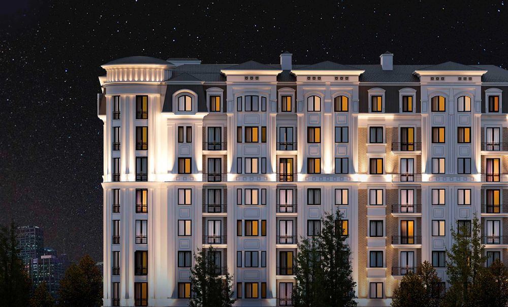 Квартира 125 кв.м в новостройке на Бадамзаре, на этапе строительства