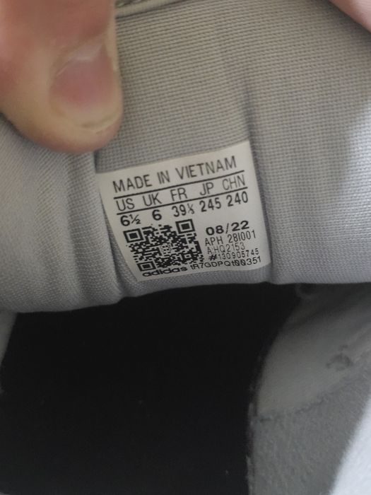 Adidas x Bad Bunny Forum Buckle Low "White" Sneakers, размер 39 ⅓