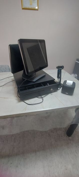 Pos моноблок двух-экранный сенсор терминал для кассы