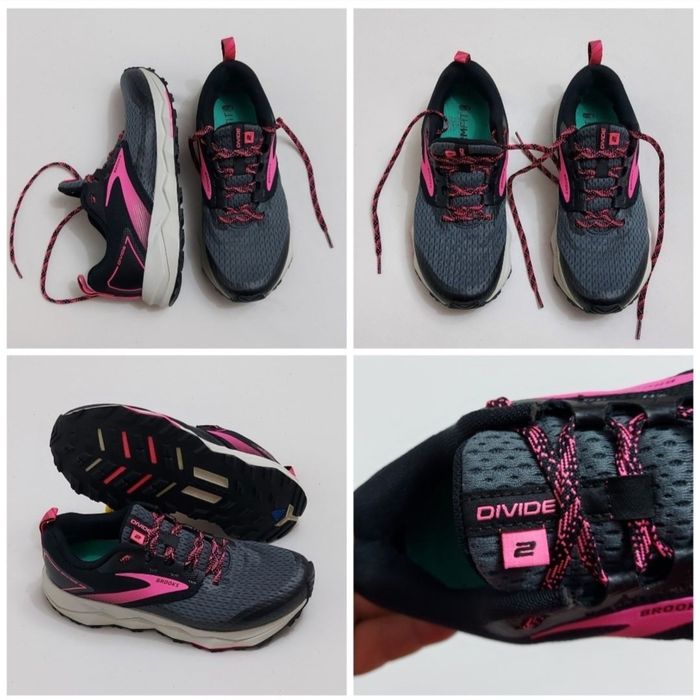 Asidasi sport BROOKS Divide 2, încălțăminte trail, running nr 38, 5 EU