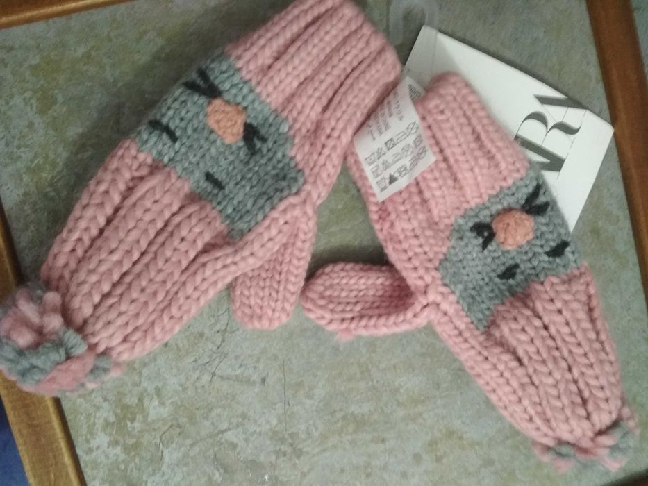 Детски ръкавици zara (Зара) за 2-4 години, чисто нови