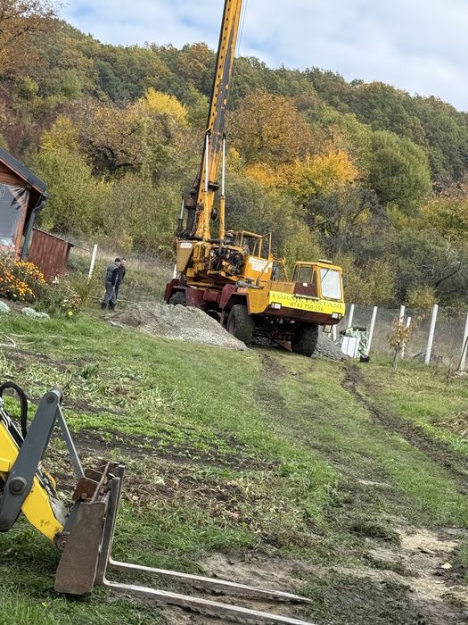 Foraje fantani si piloni