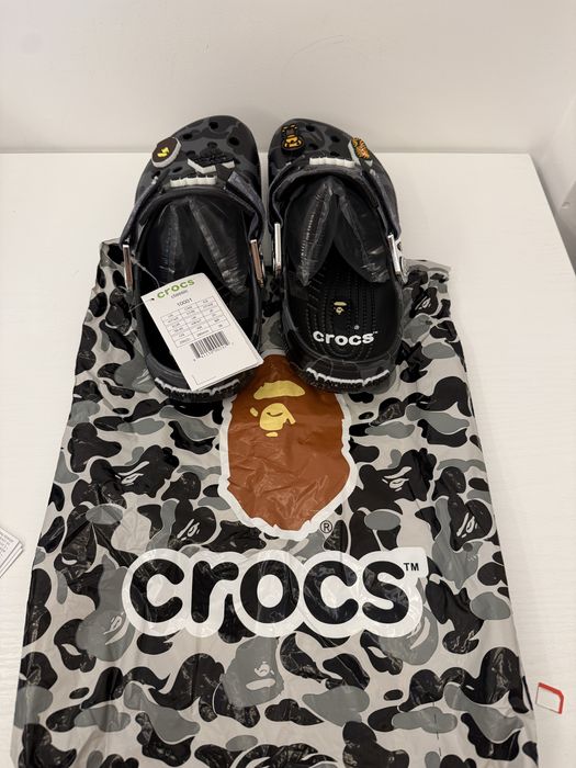 Crocs x Bape (Black,Silver,Green ,Blue)