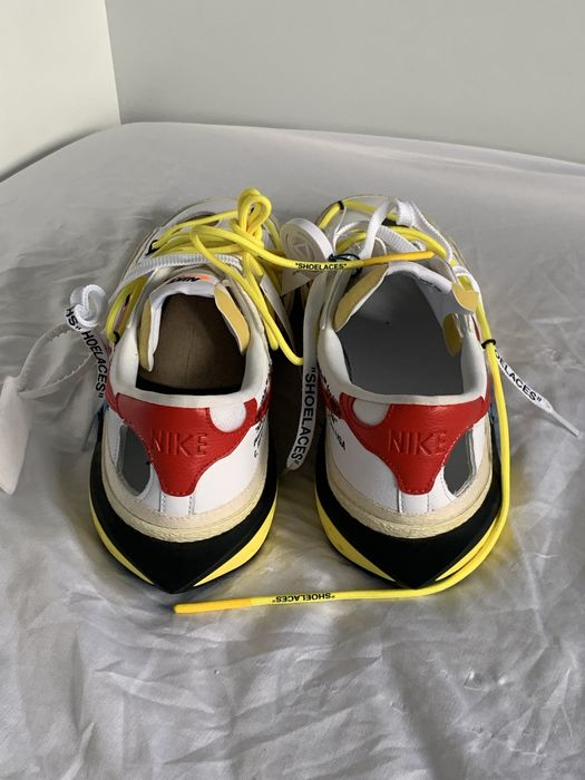 Nike Blazer Low x Off-White “White/University Red”