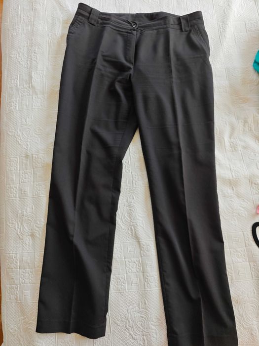 Дамски костюм сако с панталон  Silvian Heach Жълт Горчица Охра Л 48 50