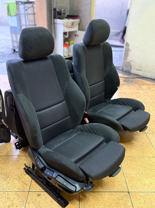 Рекаро салон алкантара с надуване за Е46 комби и кори