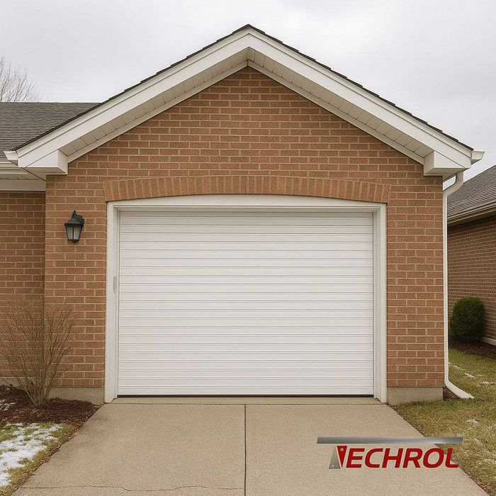 Рулонные роллетные ворота под ключ