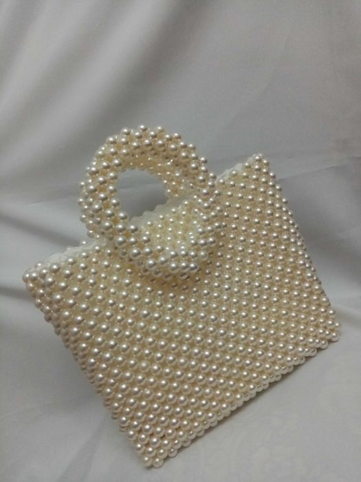 Сумка из Бусин, Жемчужины сумка