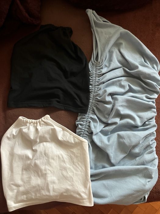 Рокля с едно рамо + два потника