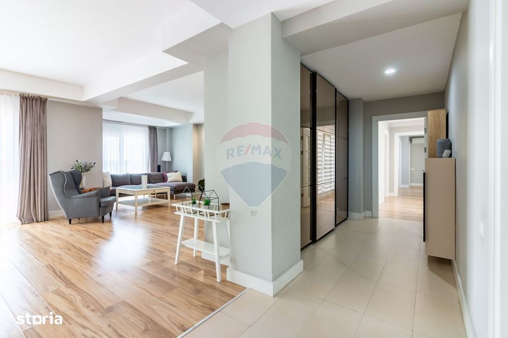 Apartament cu 4 camere de vanzare in Cosmopolis, parcare, terasa 50 mp