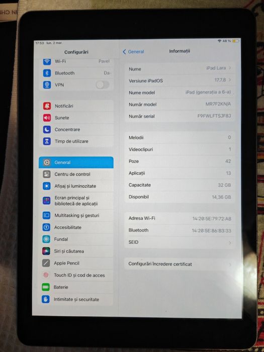 Apple   Ipad generatia a 6-a