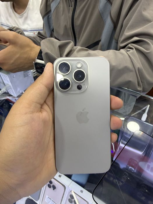 Iphone 15 pro titanium rang