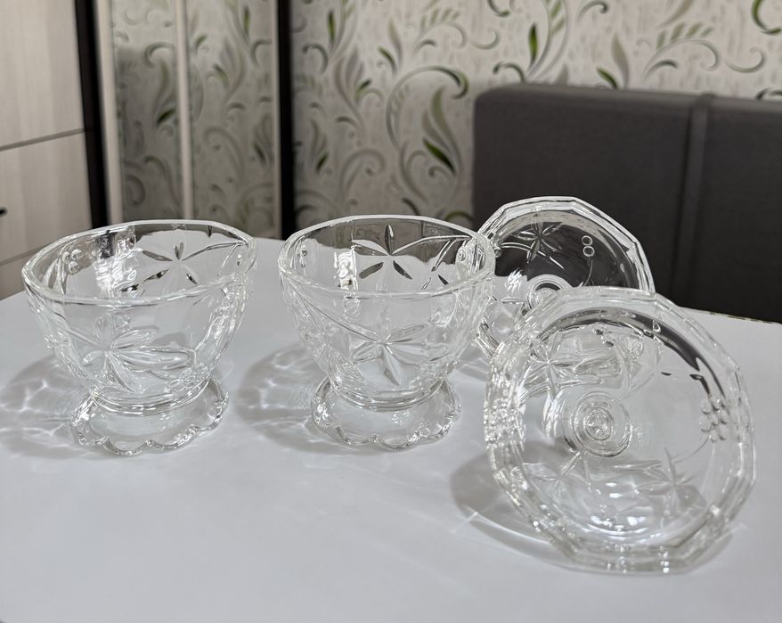 Сахарницы 3 штуки