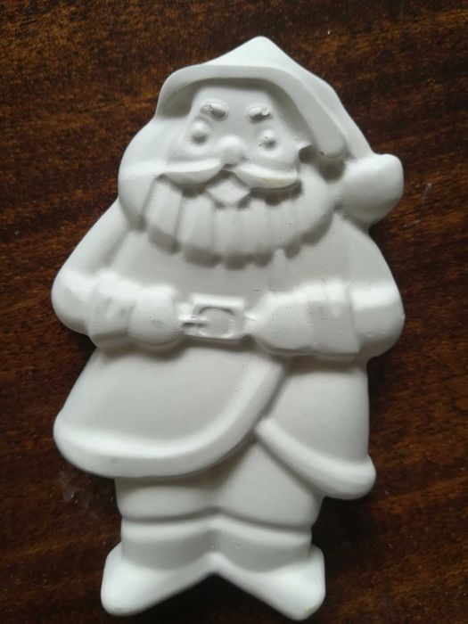 Коледни гипсови фигурки за оцветяване