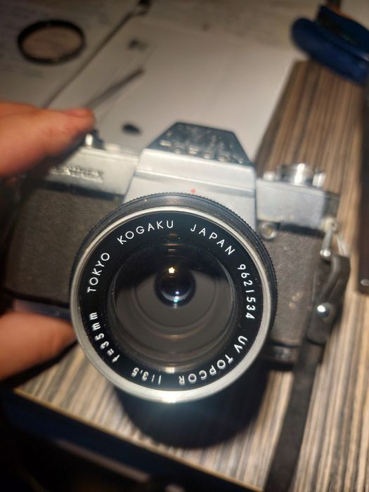 Aparat foto unirex topcon ,obiectiv kogaku japan ,f 35mm 1-3.5