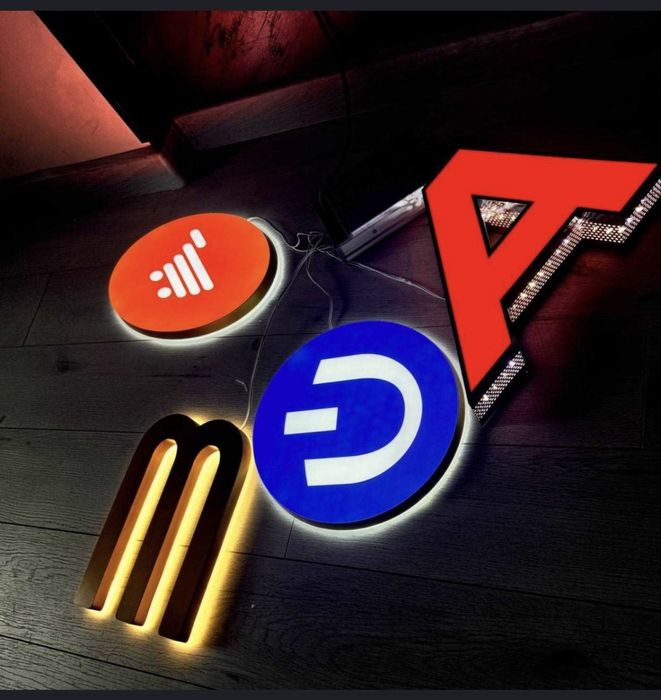 Reklama Bukva Banner Orakal vizitki samakileyshi nakileyki