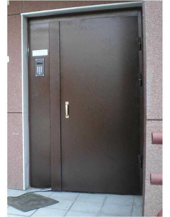 Металлические Железные Наружные Входные Подъездные Двери. Ворота