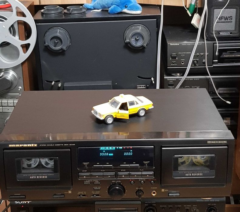 Casetofon Deck Stereo Vintage MARANTZ SD455 BLACK (Made in Japan)